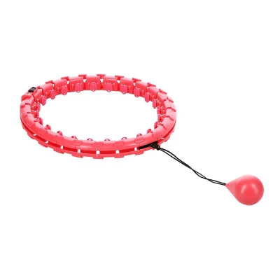 HMS Masážní hula hoop Home FH01 se závažím červená HMS Masážní hula hoop Home FH01 se závažím červená