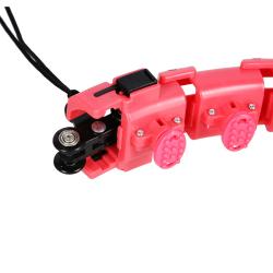 HMS Masážny hula hoop Home FH01 so závažím červená