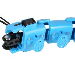 HMS Masážny hula hoop Home FH01 so závažím modrá