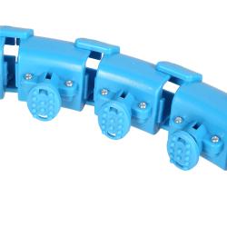 HMS Masážny hula hoop Home FH01 so závažím modrá