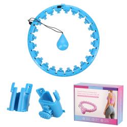 HMS Masážny hula hoop Home FH01 so závažím modrá