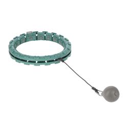 HMS Masážny hula hoop Home FH03 so závažím a počítadlom zelená