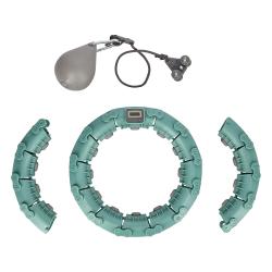 HMS Masážny hula hoop Home FH04 so závažím a počítadlom zelená
