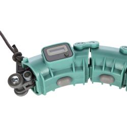 HMS Masážny hula hoop Home FH04 so závažím a počítadlom zelená