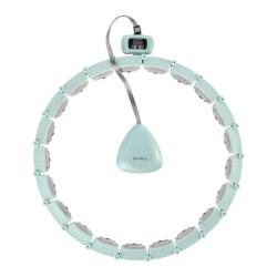 HMS Masážní hula hoop HHM14 se závažím a počítadlem zelená