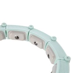 HMS Masážní hula hoop HHM14 se závažím a počítadlem zelená