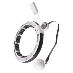HMS Masážní hula hoop HHM16 se závažím, magnety a počítadlem