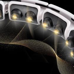 HMS Masážny hula hoop HHM16 so závažím, magnetmi a počítadlom