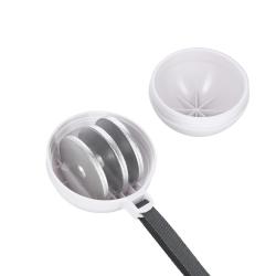 HMS Masážny hula hoop HHM16 so závažím, magnetmi a počítadlom