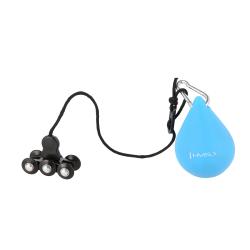 HMS Masážní hula hoop HHW01 se závažím modrá