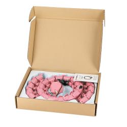 HMS Masážny hula hoop HHW01 so závažím ružová