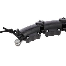 HMS Masážny hula hoop HHW02 so závažím čierna