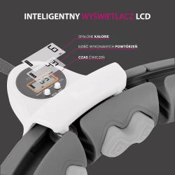 HMS Masážní hula hop HHW06 se závažím a počítadlem černá