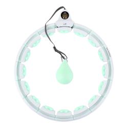 HMS Masážny hula hop HHW06 so závažím a počítadlom zelená