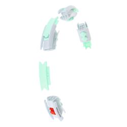 HMS Masážny hula hop HHW06 so závažím a počítadlom zelená