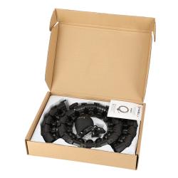 HMS Masážní hula hop HHW12 plus size se závažím černá