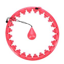 HMS Masážní hula hoop Home FH01 se závažím červená HMS Masážní hula hoop Home FH01 se závažím červená