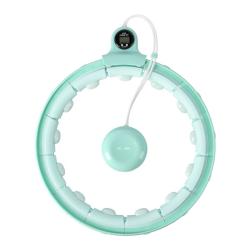 HMS Masážní hula hoop Home FH02 se závažím a počítadlem zelená HMS Masážní hula hoop Home FH02 se závažím a počítadlem zelená