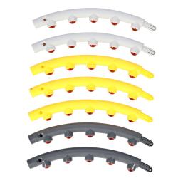 HMS Masážní hula hoop obruč HHP005 85 cm