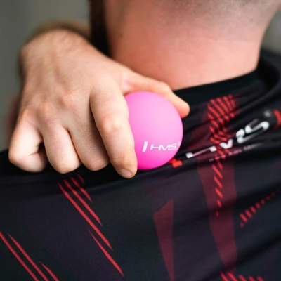 HMS Masážní míč BLC01 růžový - Lacrosse Ball