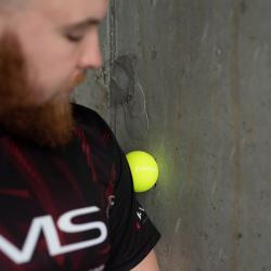 HMS Masážní míč BLC01 zelený - Lacrosse Ball