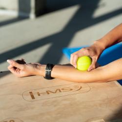 HMS Masážní míč BLC01 zelený - Lacrosse Ball