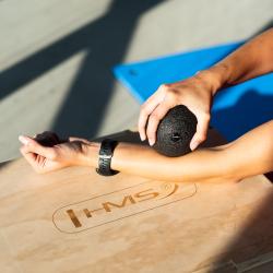 HMS Masážny loptu BLM01 10 cm - Lacrosse Ball