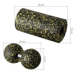 HMS Masážna sada FSBM04 čierno-žltá