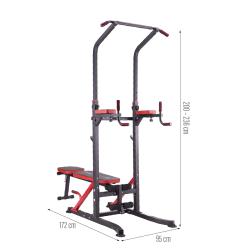 HMS Multifunkční bradla s lavicí PWL8324 + sleva 400,- na příslušenství