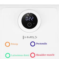 HMS Multifunkční tréninková deska na kliky a břicho DBP03