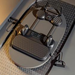 HMS Multifunkční tréninková deska na kliky a břicho s expandéry DBP01