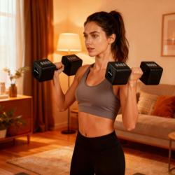 HMS Nastavitelné činky HL02 2 x 5 kg