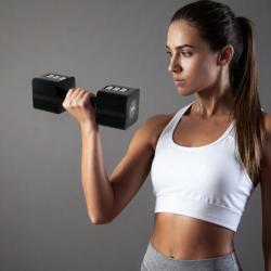 HMS Nastavitelné činky HL02 2 x 5 kg