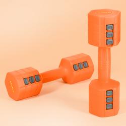 HMS Nastaviteľné činky HL03 2 x 2,5 kg