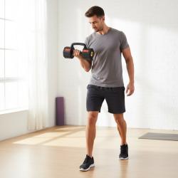 HMS Nastavitelné činky HL05 3v1