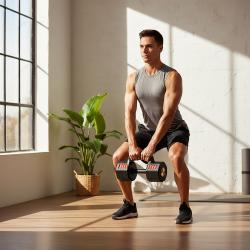 HMS Nastaviteľné činky HL05 3v1