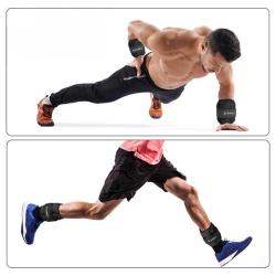 HMS Nastavitelné zátěže na zápěstí a kotníky ONK05 2 x 2,5 kg