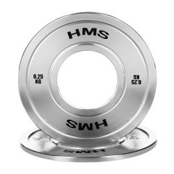 HMS Oceľový olympijský kotúč TOS02 0,25 kg