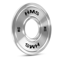 HMS Oceľový olympijský kotúč TOS05 0,5 kg