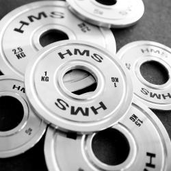 HMS Oceľový olympijský kotúč TOS10 1 kg