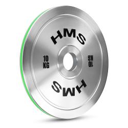 HMS Ocelový olympijský kotouč TOS100 10 kg