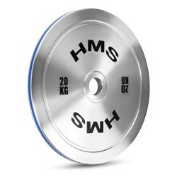 HMS Oceľový olympijský kotúč TOS200 20 kg