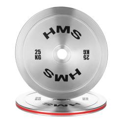 HMS Ocelový olympijský kotouč TOS250 25 kg