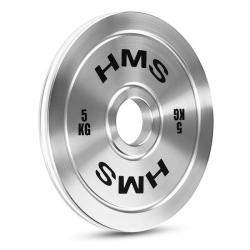 HMS Ocelový olympijský kotouč TOS50 5 kg