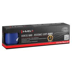 HMS GU05 fitness guma (2080 x 64 x 4.5 MM) MODRÁ