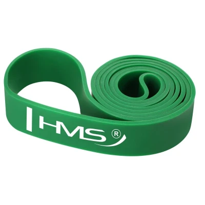 HMS GU05 fitness guma (2080 x 45 x 4.5 MM) ZELENÁ