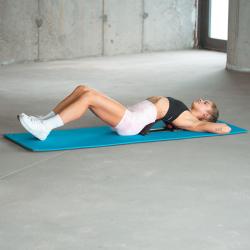 SKY Podložka na naťahovanie a masáž chrbta HMS PRP02 červená