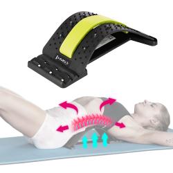 HMS Podložka k protahnování a masáži zad PRP02 zelená