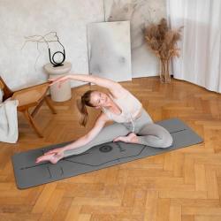 HMS Podložka na jógu YM10 šedá