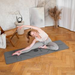 HMS Podložka na jogu YM10 sivá